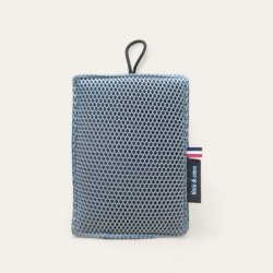 Eponge lavable made in France qui gratte mais ne raye pas beige