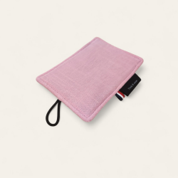 Eponge lavable Rose en coton lavé