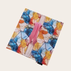 Sac à tarte vitrail Tiffany avec intérieur en tissu enduit pour transporter vos plats made in France