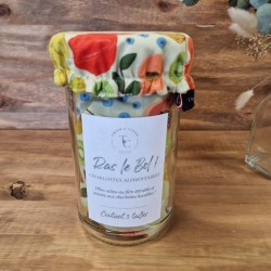 lot de 3 charlottes alimentaires lavables et réutilisables Tutti frutti