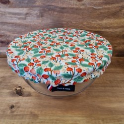 Charlottes alimentaires lavables et réutilisables de différentes tailles Cerises