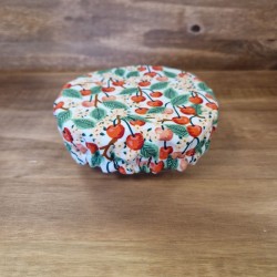 Charlottes alimentaires lavables et réutilisables de différentes tailles Cerises