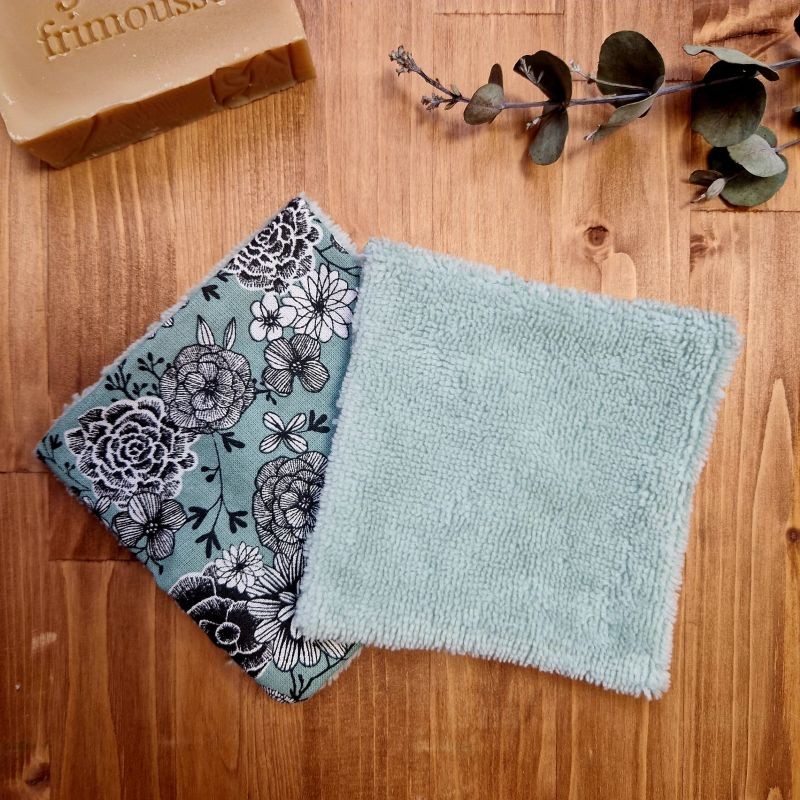 duo de lingettes menthe