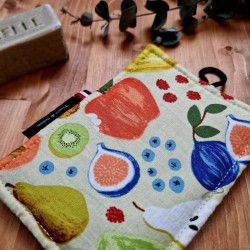 Eponge lavable made in France qui gratte mais ne raye pas tutti frutti