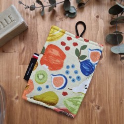 Eponge lavable made in France qui gratte mais ne raye pas tutti frutti