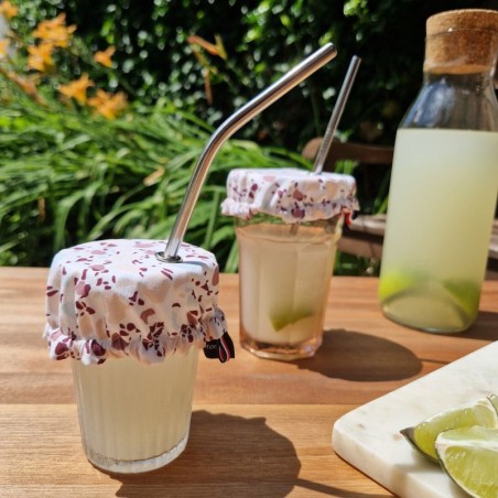 Couvre verre Terrazzo anti insectes avec oeillet