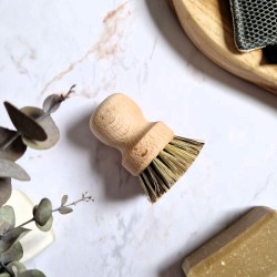 brosse à casseroles en bois de hêtre, l'accessoire complémentaire à votre routine vaisselle zéro déchet
