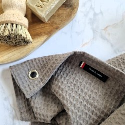 Essuie mains ultra absorbant, il ne peluche pas et sèche très vite