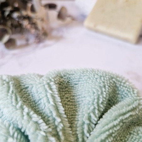 Éponge de bambou douce de la fleur de douche Menthe
